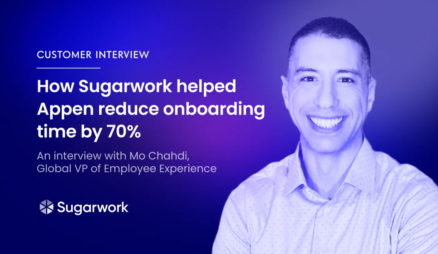 How Sugarwork helped Appen reduce onboarding time by 70%